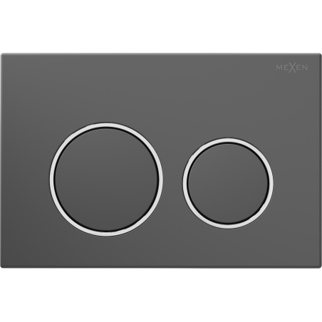 Buton de spălare Mexen Fenix 07 XS, gun gray - 600766