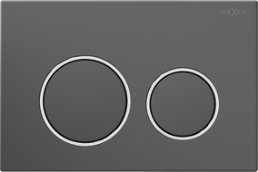 Buton de spălare Mexen Fenix 07 XS, gun gray - 600766
