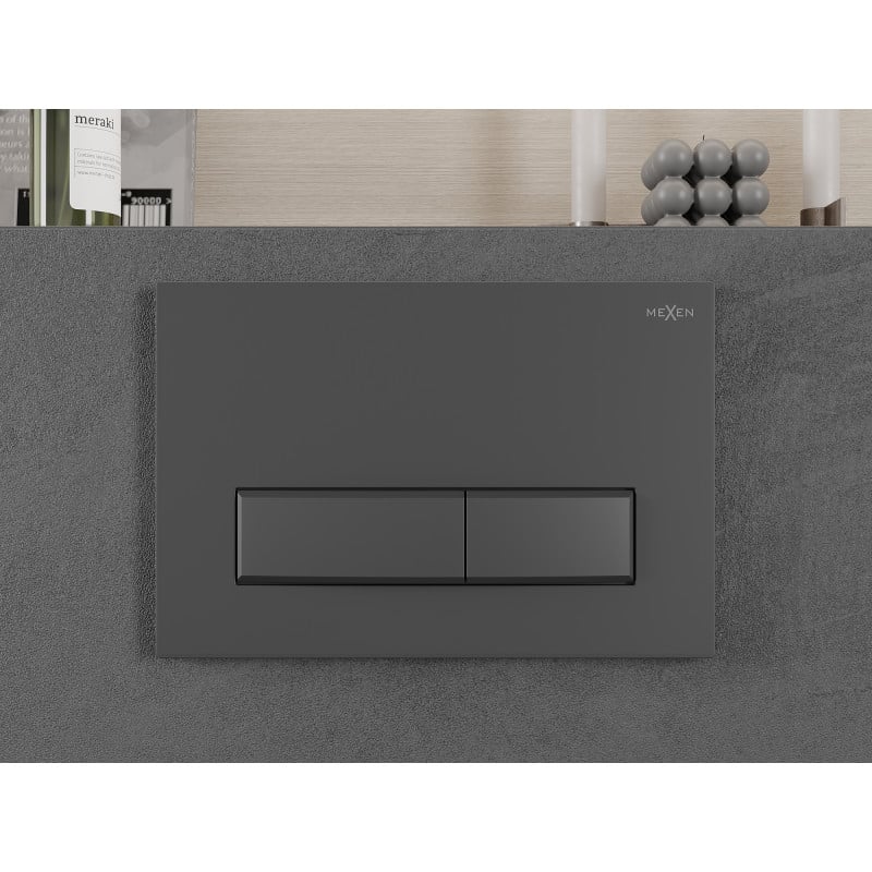 Mexen Fenix 09 öblítő gomb, gun gray - 600966