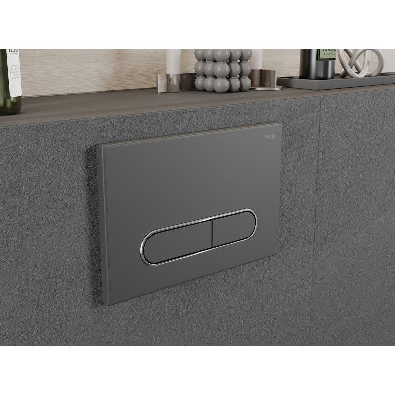 Mexen Fenix 11 buton de spălare, gun gray - 601166