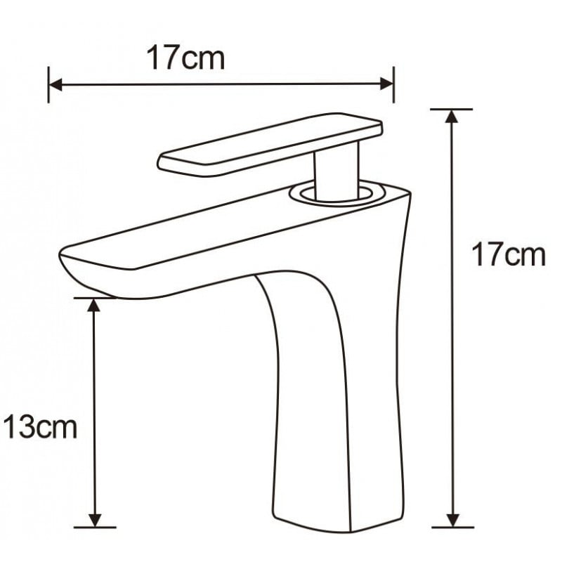 Mexen Indus mosdócsaptelep, króm - 744600-00