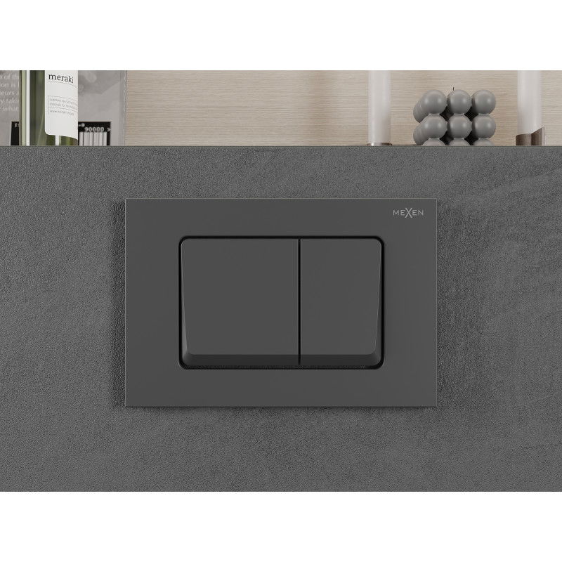 Mexen Fenix 10 XS buton de spălare, gun gray - 601066