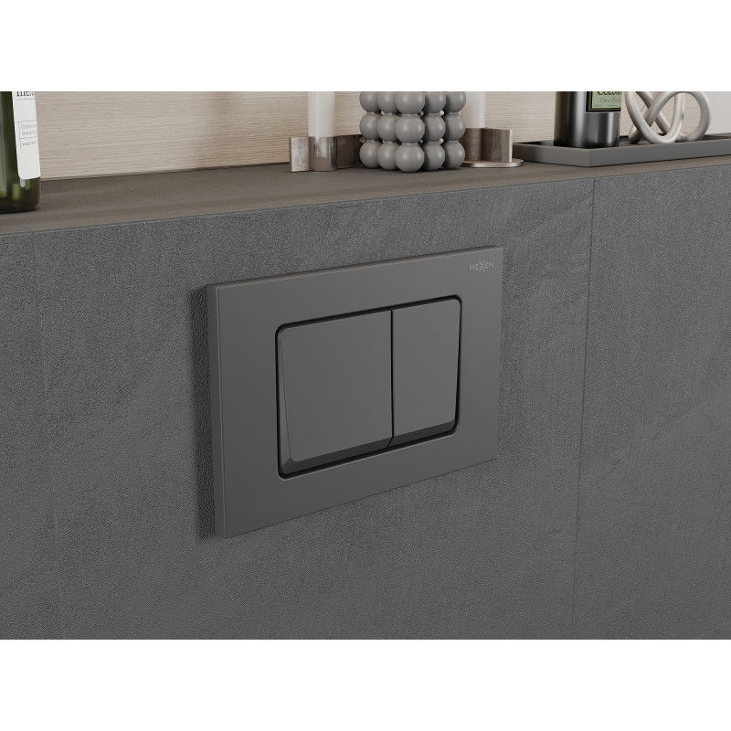 Mexen Fenix 10 XS buton de spălare, gun gray - 601066