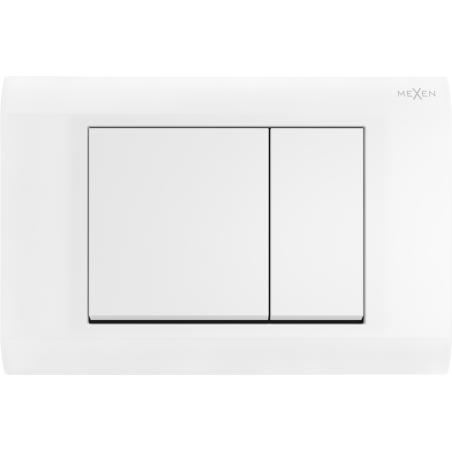 Mexen Fenix 01 öblítő gomb, fehér matt - 600120