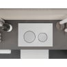 Mexen Fenix 07 XS buton de spălare, alb mat - 600720