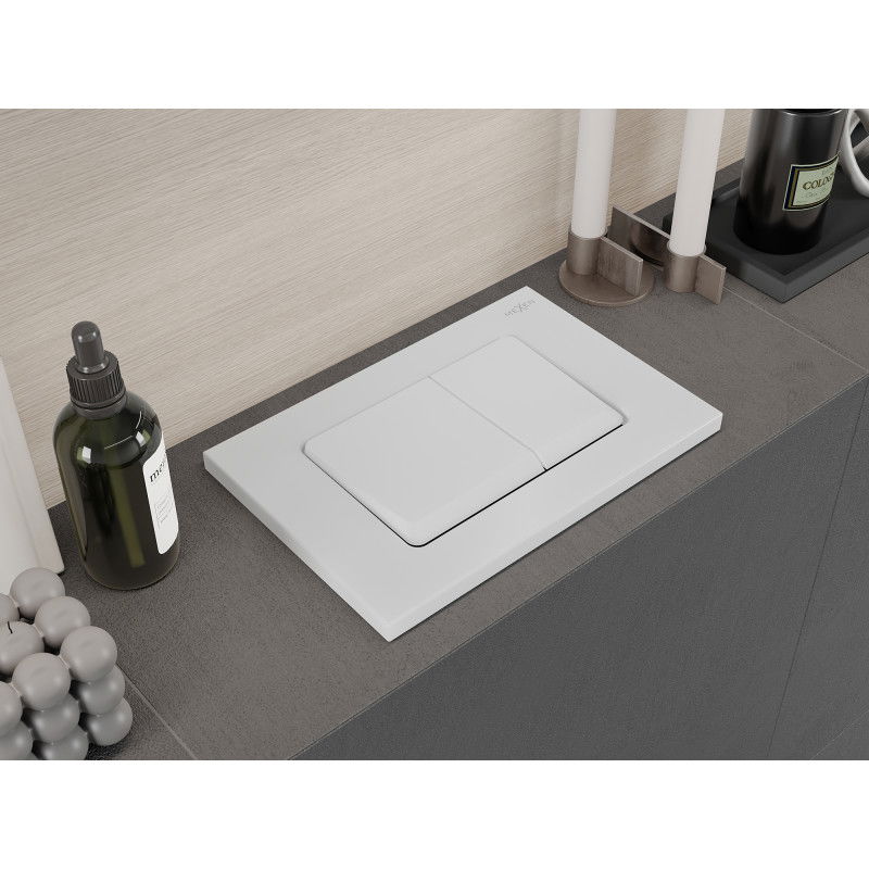 Mexen Fenix 10 XS buton de spălare, alb mat - 601020