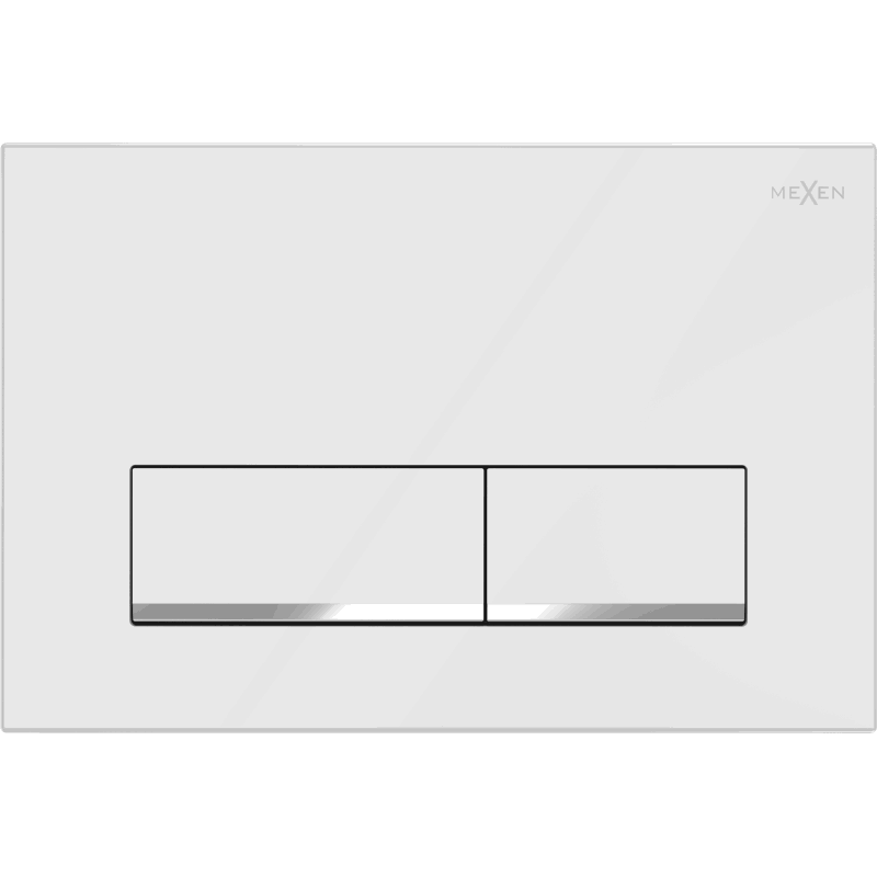 Mexen Fenix 12 öblítőgomb, fényes fehér - 601200