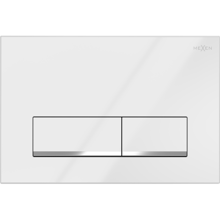 Mexen Fenix 12 öblítőgomb, fényes fehér - 601200