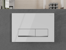 Mexen Fenix 12 öblítőgomb, fényes fehér - 601200