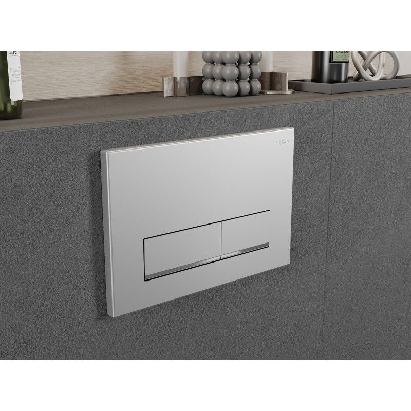 Mexen Fenix 12 buton de spălare, crom mat - 601202