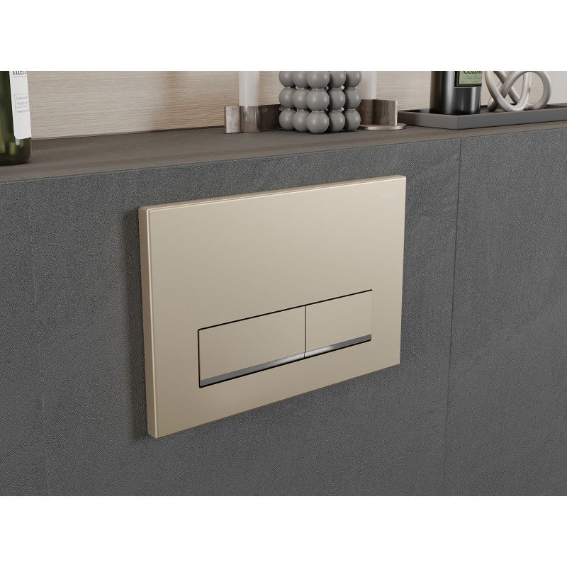 Mexen Fenix 12 öblítő gomb, arany pezsgő - 601204