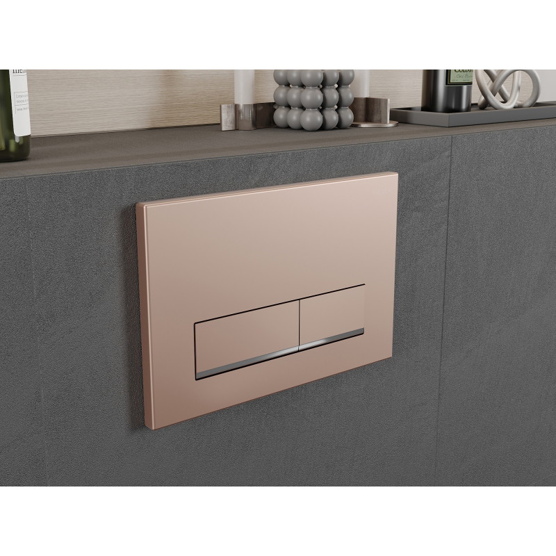 Mexen Fenix 12 öblítő gomb, rózsaarany - 601205