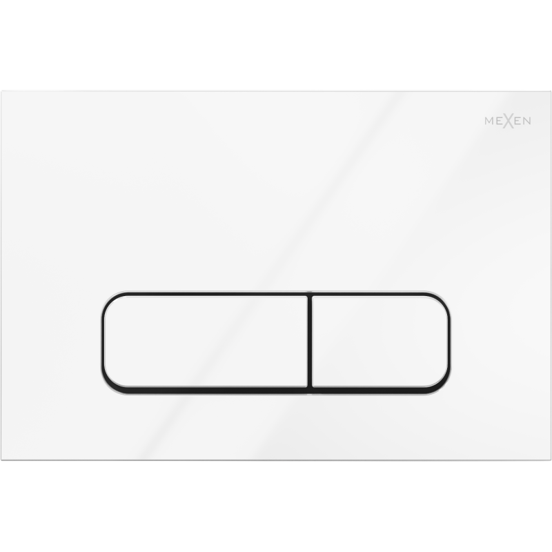 Mexen Fenix 02 buton de spălare, alb lucios - 600200
