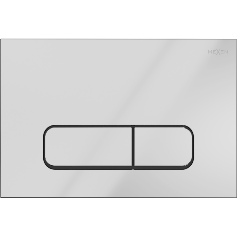 Mexen Fenix 02 öblítési gomb, fényes króm - 600201