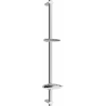 Mexen DB tijă de duș cu suport de săpun 75 cm, crom - 79384-00