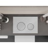 Mexen Fenix 07 XS buton de spălare, Albă - 600700