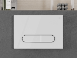 Mexen Fenix 11 buton de clătire, alb lucios - 601100