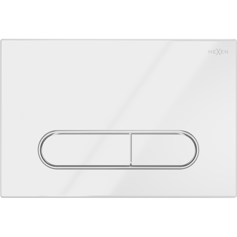 Mexen Fenix 11 buton de clătire, alb lucios - 601100