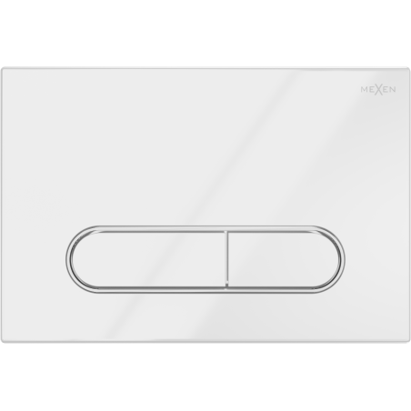 Mexen Fenix 11 buton de clătire, alb lucios - 601100
