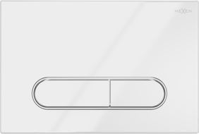 Mexen Fenix 11 buton de clătire, alb lucios - 601100