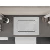 Mexen Fenix 10 XS buton de spălare, Albă - 601000