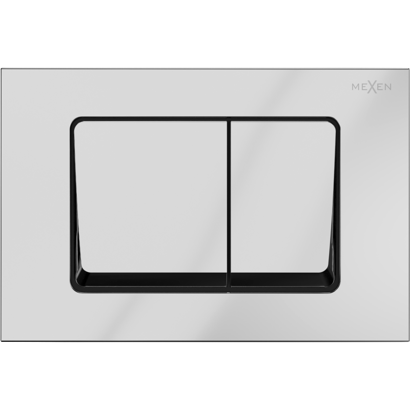 Mexen Fenix 10 XS buton de spălare, crom strălucitor - 601001