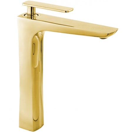 Mexen Indus baterie înaltă de lavoar, aurie - 744610-50