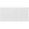 Radiator plata Mexen CV11 500 x 2200 mm, conectare inferioară, 1752 W, alb - W611-050-220-00