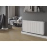 Mexen C33 lemezes radiátor 300 x 2200 mm, oldalsó csatlakozás, 2936 W, fehér - W433-030-220-00