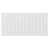 Mexen CV22 lapos radiátor 400 x 2800 mm, alsó csatlakozás, 3319 W, fehér - W622-040-280-00