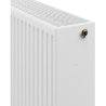 Mexen CV33 lapradiátor 600 x 2200 mm, alsó csatlakozás, 5136 W, fehér - W633-060-220-00