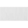 Mexen C22 radiator de tablă 600 x 400 mm, conectare laterală, 661 W, alb - W422-060-040-00