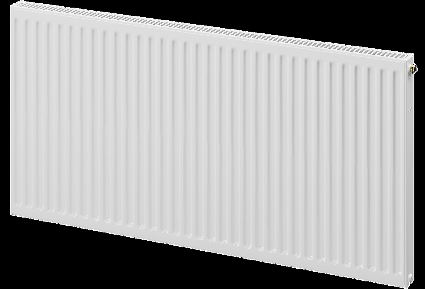 Radiator Mexen CV11 600 x 2000 mm, conexiune inferioară, 1867 W, alb - W611-060-200-00