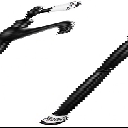 Mexen Draco baterie înaltă de chiuvetă, Neagră - 745410-70