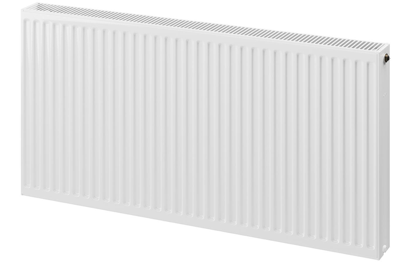 Radiator platbandă Mexen CV22 500 x 1400 mm, alimentare inferioară, 1994 W, alb - W622-050-140-00