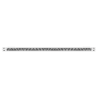 Mexen C11 lapos radiátor 600 x 700 mm, oldali csatlakozás, 653 W, fehér - W411-060-070-00