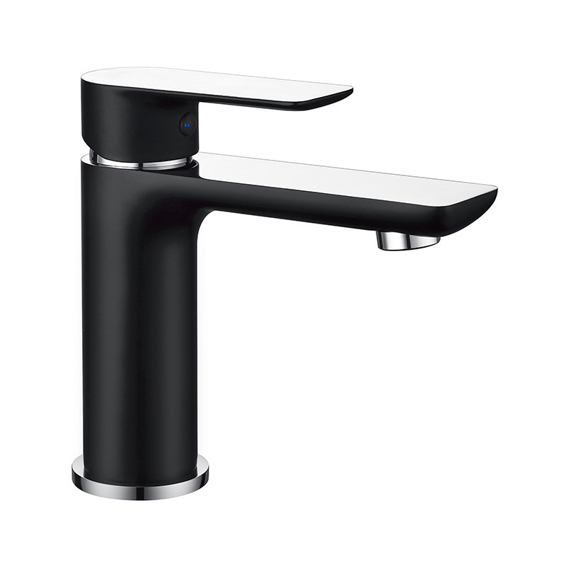 Mexen Alfa baterie de chiuvetă, negru/crom - 745700-71