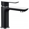 Mexen Alfa baterie de chiuvetă, negru/crom - 745700-71