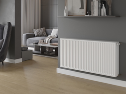 Radiator plat cu mexen C33 600 x 500 mm, conexiune laterală, 1167 W, alb - W433-060-050-00
