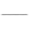 Mexen C11 lapradiátor 500 x 800 mm, oldalsó csatlakozás, 637 W, fehér - W411-050-080-00