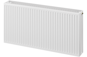 Mexen CV33 lapos radiátor 600 x 1400 mm, alsó csatlakozás, 3268 W, fehér - W633-060-140-00