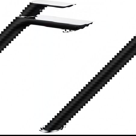 Mexen Alfa baterie înaltă pentru chiuvetă, negru/crom - 745710-71