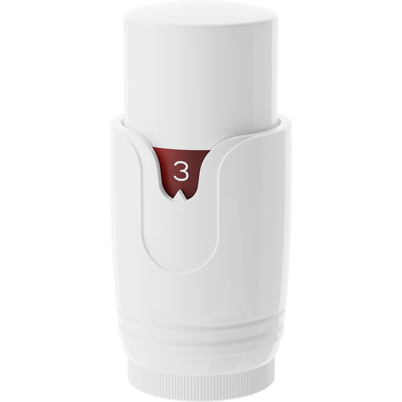 Mexen Uni-Term termosztatikus radiátorszelep fej, fehér - W900-000-20