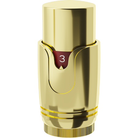 Mexen Uni-Term cap termostatic pentru calorifer, auriu - W900-000-50