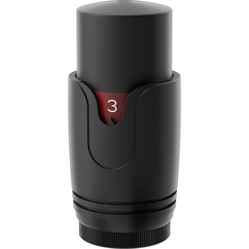 Mexen Uni-Term cap termostatic pentru radiator, negru - W900-000-70