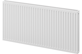 Mexen C21 300 x 600 mm-es lapradiátor, oldalsó csatlakozás, 442 W, fehér - W421-030-060-00