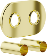 Mexen Uni-Term Set dublu de camuflaj pentru radiator, auriu - W905-000-50