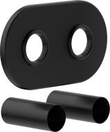 Mexen Uni-Term R set dublu de mascare pentru radiator, negru - W905-000-70