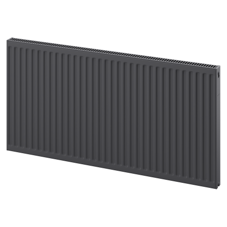 Mexen C11 lemezes radiátor 500 x 800 mm, oldalsó csatlakozás, 637 W, antracit - W411-050-080-66