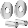 Mexen R set de mascare simplu pentru radiator, crom - W904-000-01